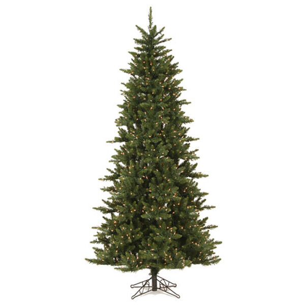Vickerman 8.5-Ft. x 50-In. Pre-Lit Camdon Fir Slim Tree with 800 Clear  Lights A860881 | Bellacor