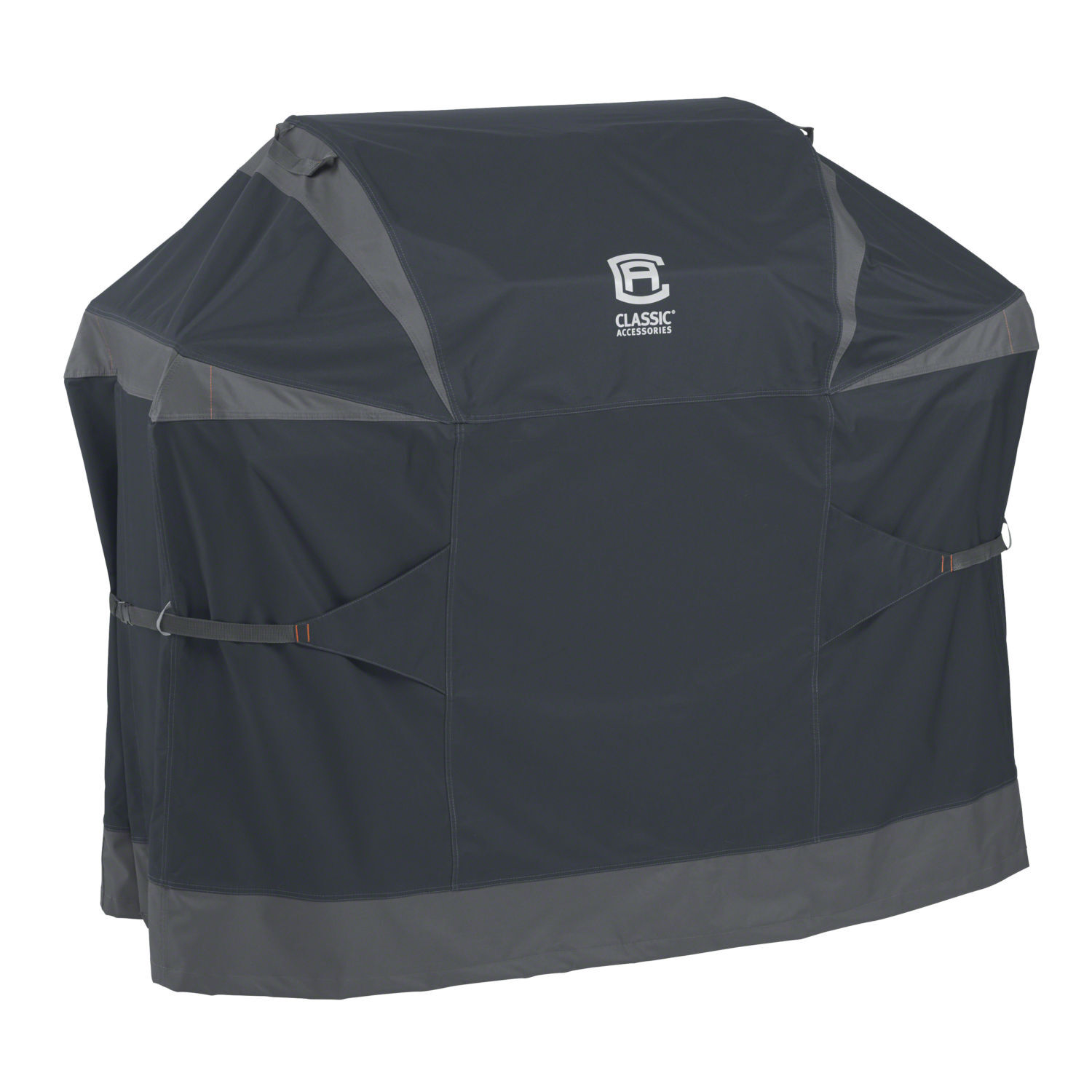 Willow Aspen Black and Grey 58-Inch BBQ Grill Cover | Bellacor