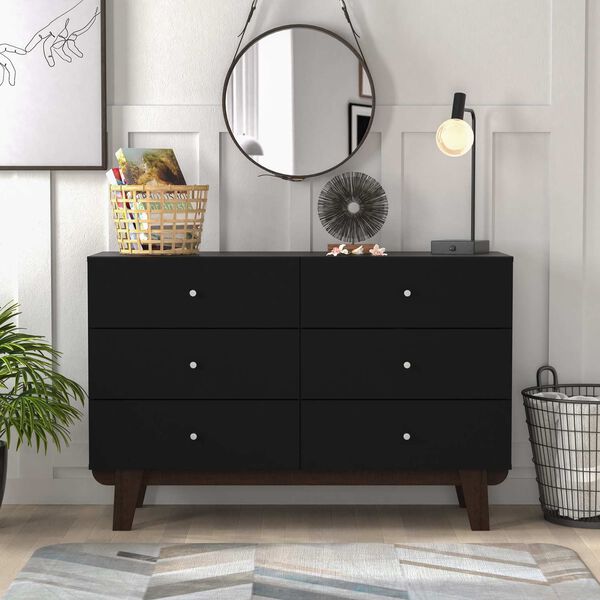 Hillsdale Furniture Kincaid Matte Black Dresser with Drawers 2735-717 |  Bellacor