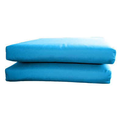 Bellini Sunbrella Regatta Blue White Chaise Lounge Cushion, Set of Two  PU2374C2027 | Bellacor