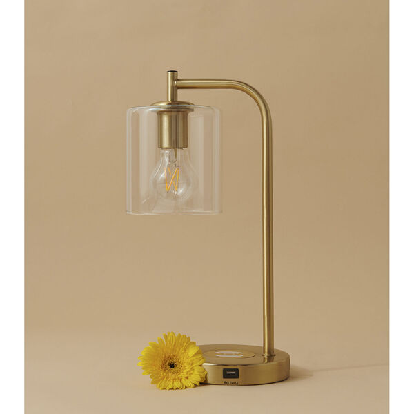 Brightech Elizabeth Brass LED Desk Lamps TL-ELZBTH-BS | Bellacor