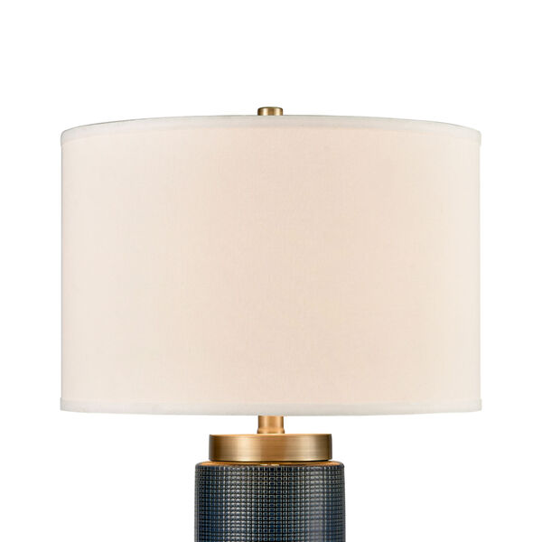 Stein World Concettas Blue Navy Blue Antique Brass One-Light Table Lamp  77185 | Bellacor