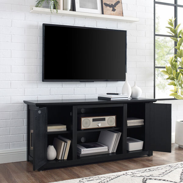 Crosley Furniture Camden Black 48-Inch Low Profile TV Stand CF101148-BK |  Bellacor