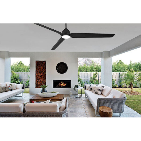 Minka Aire Java Xtreme 84-Inch Integrated LED Outdoor Ceiling Fan with  Wi-Fi F754L | Bellacor