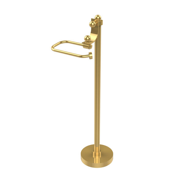 Allied Brass Free Standing European Style Toilet Tissue Holder, Polished  Brass TS-27-PB | Bellacor
