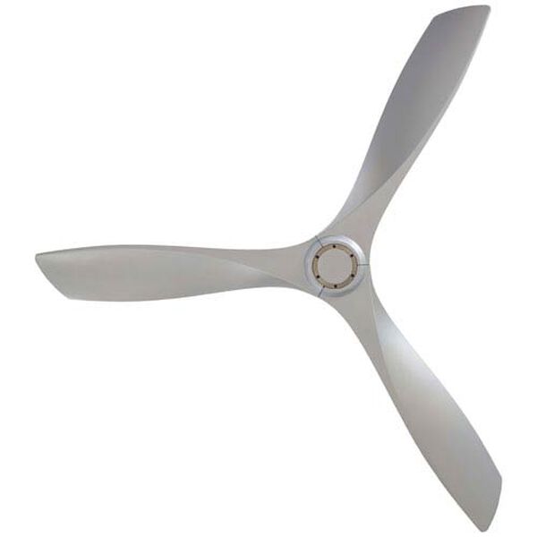 Minka Aire Aviation 60-Inch Ceiling Fan in Brushed Nickel with Three Silver  Blades F853-BN/SL Bellacor