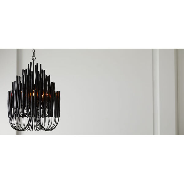 Arteriors Home Tilda Black Five-Light Chandelier 89483 | Bellacor