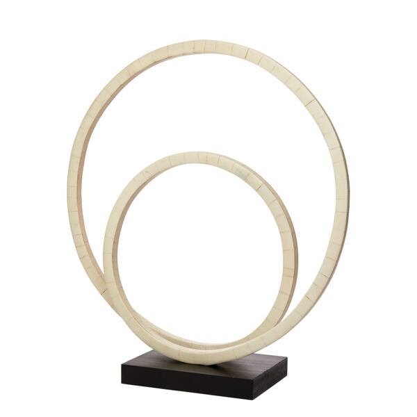 Jamie Young Company Helix Natural Bone Iron Resin and MDF Sculpture  7HELI-NABO | Bellacor