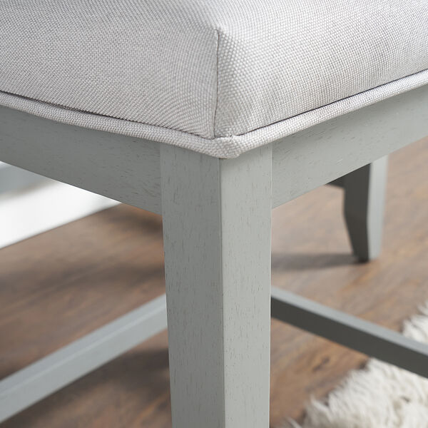 Crosley Furniture Vista Grey Solid Hardwood and Veneer Vanity Table  CF7013-GY | Bellacor
