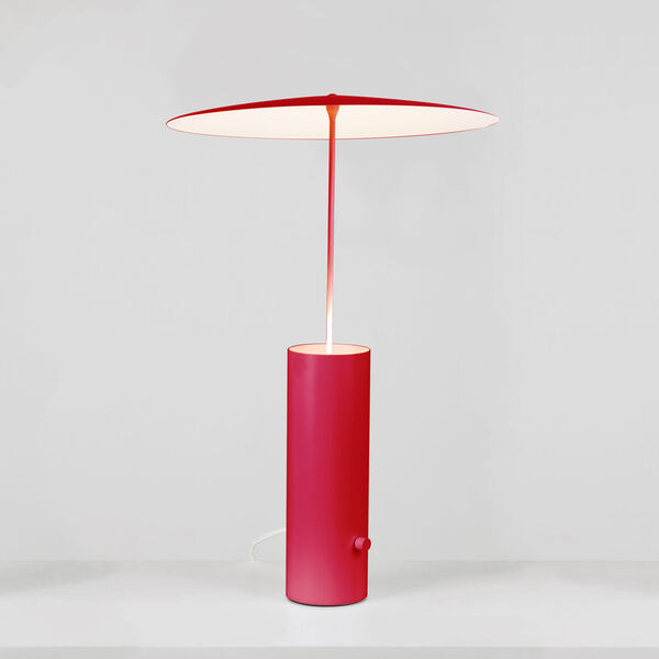 Innermost Parasol Red LED Three-Light Table Lamp LP0593-08 | Bellacor