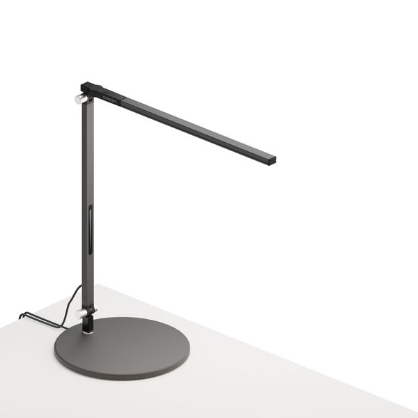 Koncept Z-Bar Metallic Black Warm Light LED Solo Mini Desk Lamp with Usb  Base AR1100-WD-MBK-USB | Bellacor